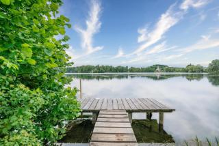 Sopherl am See - Frühstück auf der Seeterrasse, sehr ruhig und wunderschön am See, 3 Minuten nach Oberpfaffenhofen, viele Radtouren, Restaurants & Cafes in der Umgebung - Wessling - 6