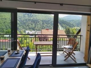Apartament Marmurowy w Szczyrku z widokiem na góry z dostępem do sauny i jacuzzi w weekendy, dwa miejsca parkingowe - Szczyrk - 0