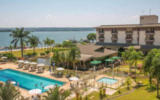 Flat no Life Resort a Beira Lago - 0