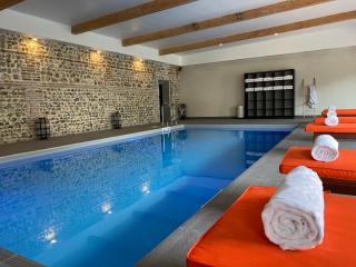 Hôtel-Spa-Piscine Le Petit Castel Beuzeville-Honfleur - Beuzeville - 9