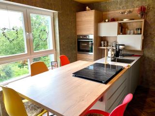 Hof Vierzehnender im Hohen Venn - 70qm Maisonette - 2 Schlafzimmer - Wohnküche - Balkon mit Grill - Monschau - Eifel - Hunde willkommen - Islandpferde - Monschau - 8