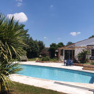 Chambre privée dans une maison avec piscine - 3