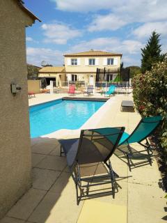 villa classée 4 étoiles avec piscine et boulodrome - Canet - 9