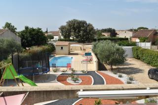 villa classée 4 étoiles avec piscine et boulodrome - Canet - 8