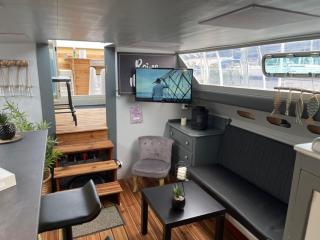 Exceptionnel bateau maison reine mathilde - Ouistreham - 4