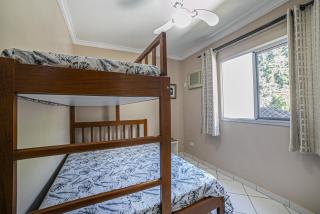 Apto 22E ar condicionado e ventilador, 2 quartos, churrasqueira, elevador e piscina - Ubatuba - 3