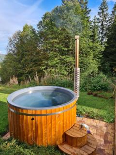 Luxus-Ferienhaus Blockhaus Chalet Nr 2 Toplage am Feldberg mit Sauna, Outdoor-Hottub, Kamin auf 1300m üM - Feldberg - 9