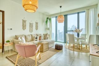 Boho-Chic Cosy 1BR, minutes to Burj Khalifa - Dubai - 6