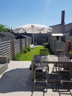 Home Bruges Cosy Comfort Modern Couple Privacy walking distance City center Kitchen Terrace Garden - Brujas - 8
