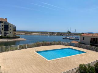 Appartement sur la marina vue mer panoramique - Saint-Cyprien - 0