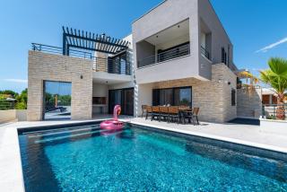 Villa Roca with heated pool and sauna - Privlaka - 0