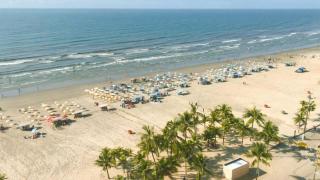 Lindo Apartamento para alugar na Praia Grande pé na Areia Frente ao Mar - 7
