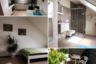 Moderne Ferienwohnung in Durmersheim 2 Zi, Nähe Rhein und Messe KA - Durmersheim - 0