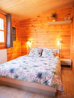 Chalet avec piscine chauffée jardin proche Saumur parking - 5