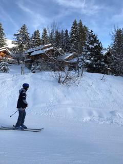 Meribel Altitude1600 chalet 6 personnes en pleine nature au milieu des pistes - Méribel - 7