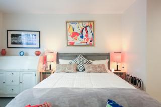 Overlooking Marina del Rey sailboats, is Green Ginger Playa Del Rey on the bluff, - 1