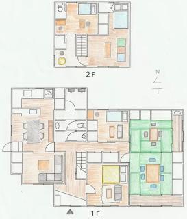 福知山の暮らすように泊まれる宿 wぴーす 山あり川あり自然豊かな田舎の風景 帰省時の滞在宿にも最適です 福知山温泉まで車で8分 - 5