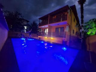 Ventura - Apto com piscina, vista mar, churrasqueira privativa, ar con, wi-fi, netflix, garagem - Paraty - 7