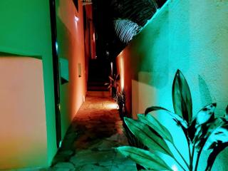 Algodão - Novo Flat com Piscina, 50mts da praia, churrasqueira privativa, ar con, wi-fi, netflix, garagem - 4