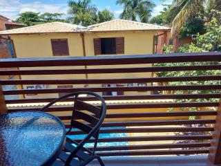 Cotia - Novo Flat com Piscina, 50mts da praia, churrasqueira privativa, ar con, wi-fi, netflix, garagem - Paraty - 0