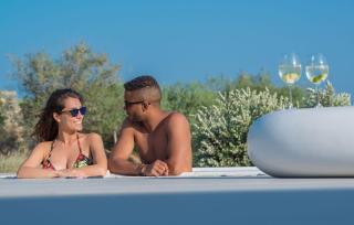 Deluxe Paros Villa Grand Villa 4 Bedrooms Wonderful Sea View & Private Pool Golden Beach - Kampos Paros - 1