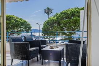 90m on the Croisette with Terrace & Sea View - Cannes - 4