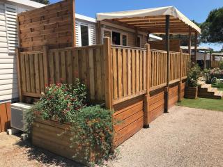Mobil Home camping Mar Estang bord de plage - Canet-en-Roussillon - 0