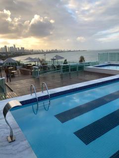 Flat Beira-Mar Blue Sunset - 9