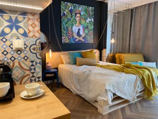 Uroczy apartament Art Marina z widokiem na rzekę i bezpłatnym parkingiem - Wroclaw - 8