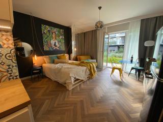 Uroczy apartament Art Marina z widokiem na rzekę i bezpłatnym parkingiem - Wroclaw - 7
