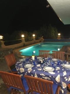 VILLA VITTORIA with PRIVATE HEATED SWIMMING POOL COMPLETE WITH HIDROMASSAGE FOR EXCLUSIVE USE , SEA VIEW, 150 METERS FROM THE BEACH - Torre delle Stelle - 4
