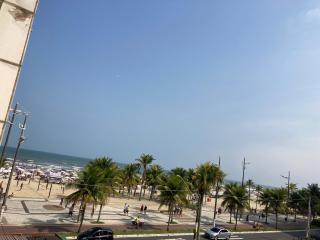 Aconchegante studio frente mar com vista CANTO DO FORTE - Praia Grande - 2