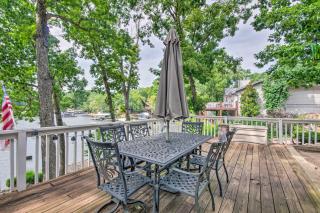 Lakefront Rocky Mount Escape with Dock and Grill! - 0
