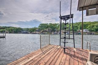 Lakefront Rocky Mount Escape with Dock and Grill! - 9