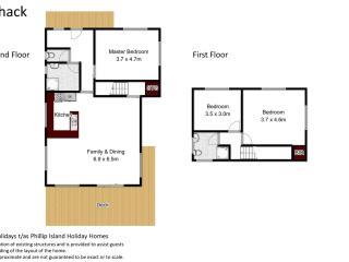 Gokus Shack Rural and water views with a spa - 6