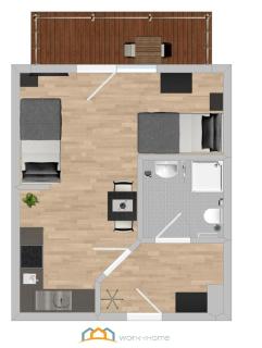 SAD171 - Monteurappartement in super Lage - Schwandorf - 1