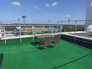 The Roof - мансарда з терасою в стилі Loft - 5