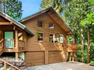 Spacious Cabin Style Home with Hot Tub, Sauna, AC, King Bed, Loft, Free Parking - 9