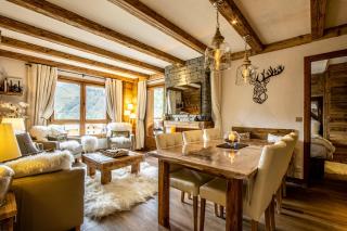 Arc 1950, ambiance chalet luxe 5/7pers dans résidence 5* skis aux pieds avec SPA - Arc 1950 - 2