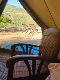 La Ferme de Clareau- Glamp'In Lodge Nature -Tentes safari- Chambres d'hôtes sous la Toile - La Motte-Chalançon - 1