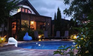 Eco-House PERI with a pool and in the garden near Kyiv - Khotov - 9
