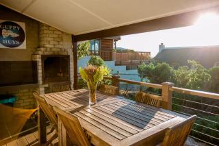 Oceanfront bungalow 3 br/2 ba, Wifi Fireplace: Guppy Huys - De Kelders - 3