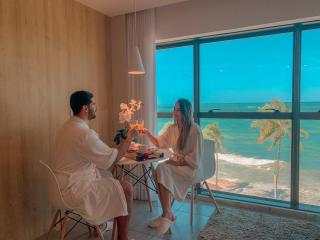 Apartamento Estiloso Com Vista Mar no Ritz Suítes. - Maceió - 1