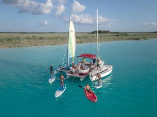 The Yak Lake House Hostal Bacalar - Front Lagoon - 0