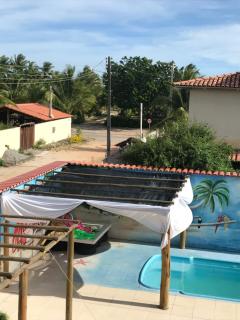 Casa Temporada Frente à Praia Piscina Ar cond Nova Viçosa VA - Nova Viçosa - 1