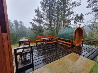 Cabaña Refugio Sauna Spa El Arrayan Casablanca Valdivia - 6