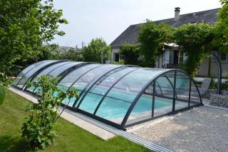 Au Coeur du Bien-Etre, chalet avec piscine chauffée et couverte, SPA, sauna, massages - Monteaux - 8