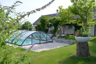 Au Coeur du Bien-Etre, chalet avec piscine chauffée et couverte, SPA, sauna, massages - Monteaux - 5