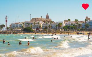 APARTAMENTO VILLA DE ROTA - VISTA MAR, 135m2, Terraza, SAT TV y más - Rota - 0