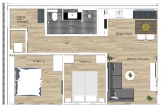Haus Talita - Wohnung FOXTROTT - Juist - 3